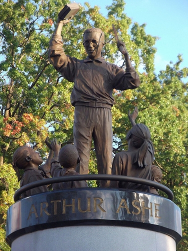 Arthur Ashe statue 2.jpg